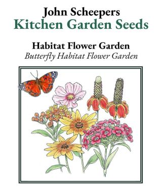 Butterfly Habitat Flower Garden